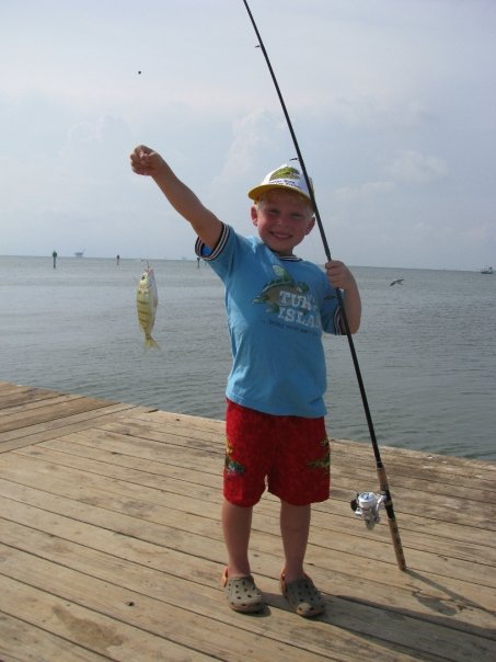 Clark's first fish