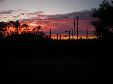 Sunset 10/24/09